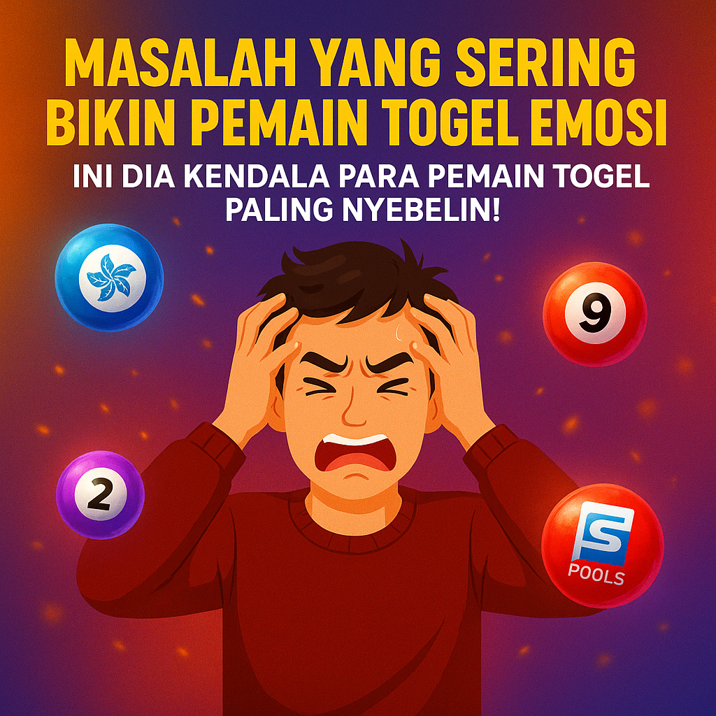 KENDALA PARA PEMAIN TOGEL